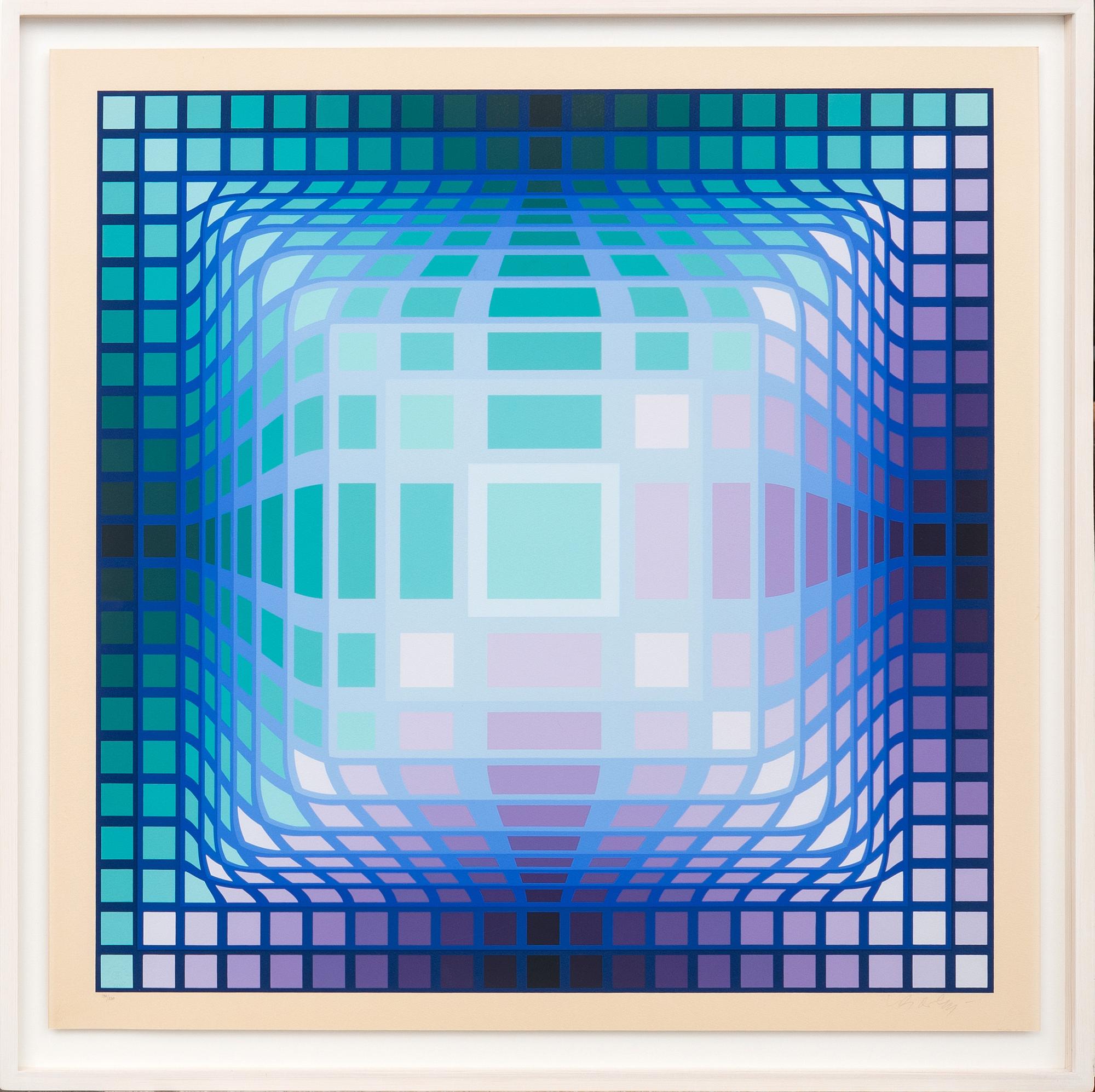 Victor Vasarely, Translation: "Cosmic composition".