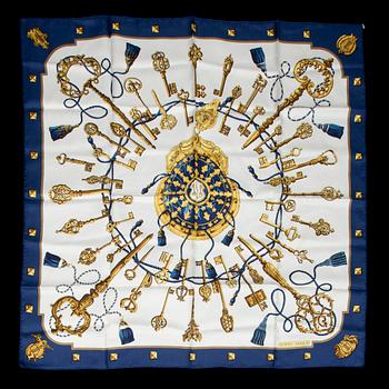 Hermès · SCARF, "Les Clés", Hermès.