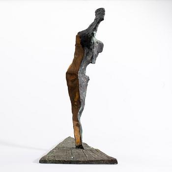 TAPIO JUNNO, skulptur, brons, signerad och daterad -92.