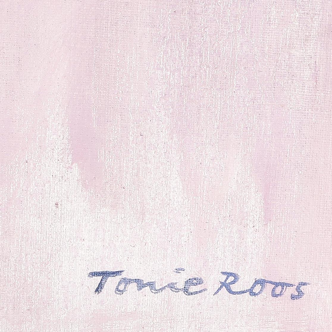 TONIE ROOS. Oljemålning på duk, signerad.