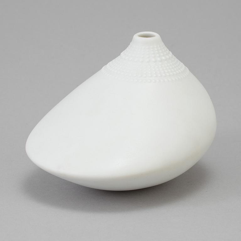 TAPIO WIRKKALA, a porcelain 'Pollo' vase from Rosenthal studio-linie, Germany.