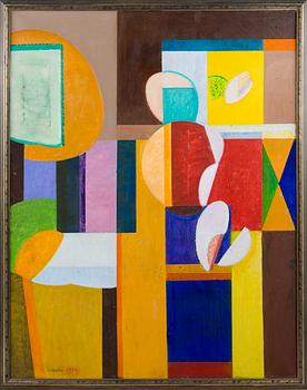 Yrjö Verho, Färgrik komposition.