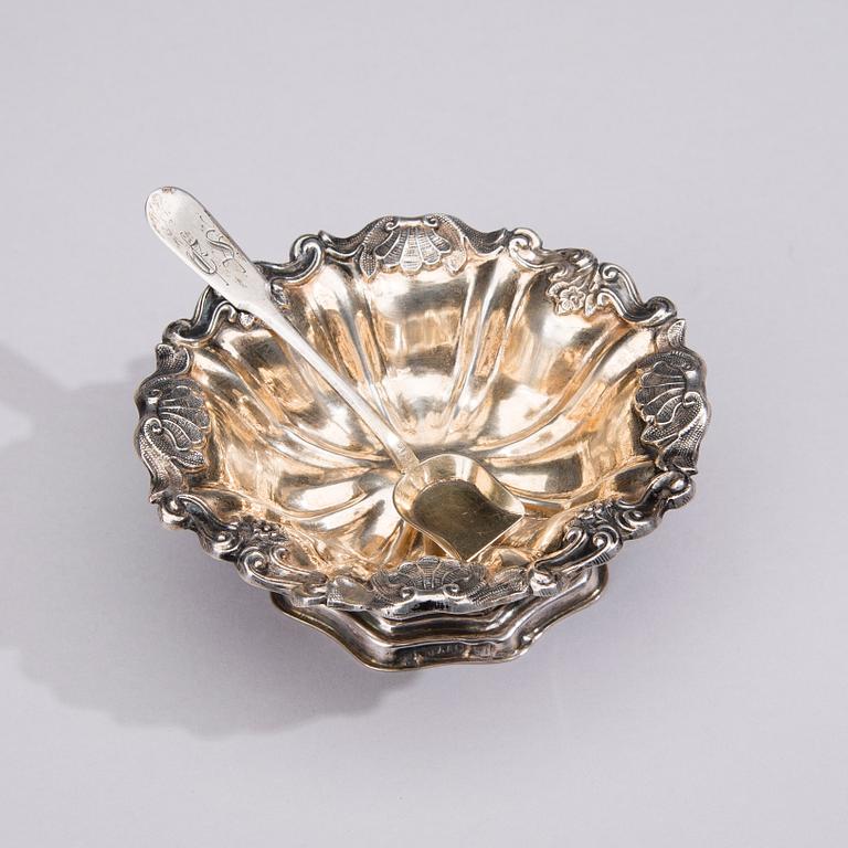 SUOLAKKO JA LUSIKKA, Venäjä ja Suomi 1800/1900-luku, kokonaispaino 70 g.