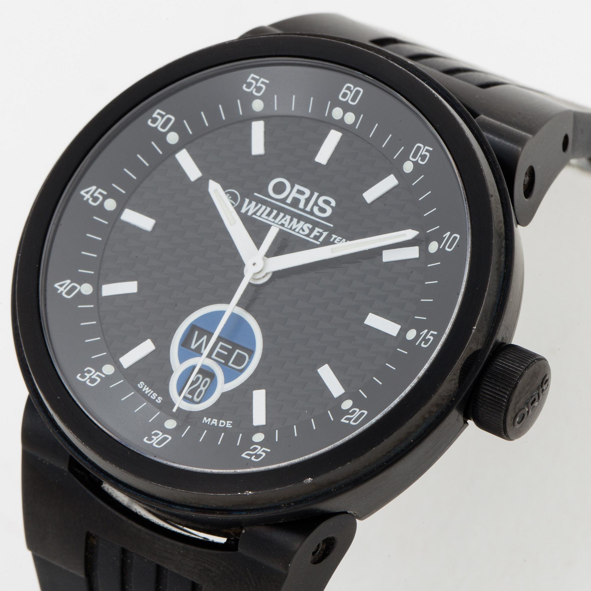 ORIS, Williams F1, wristwatch, 40 mm.