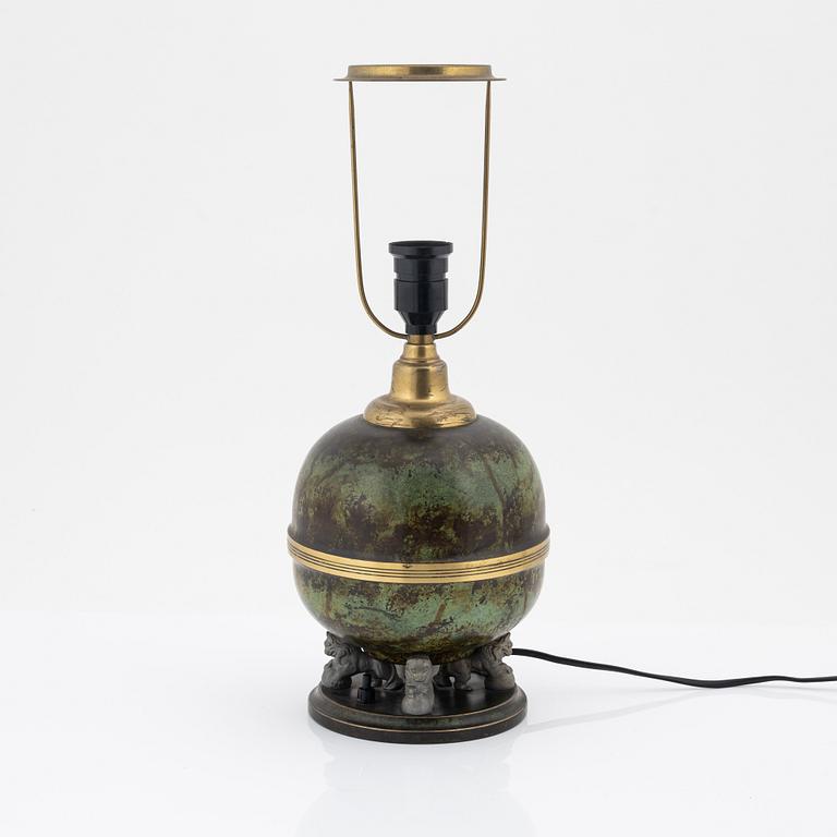 Bordslampa, 1920/30-tal.