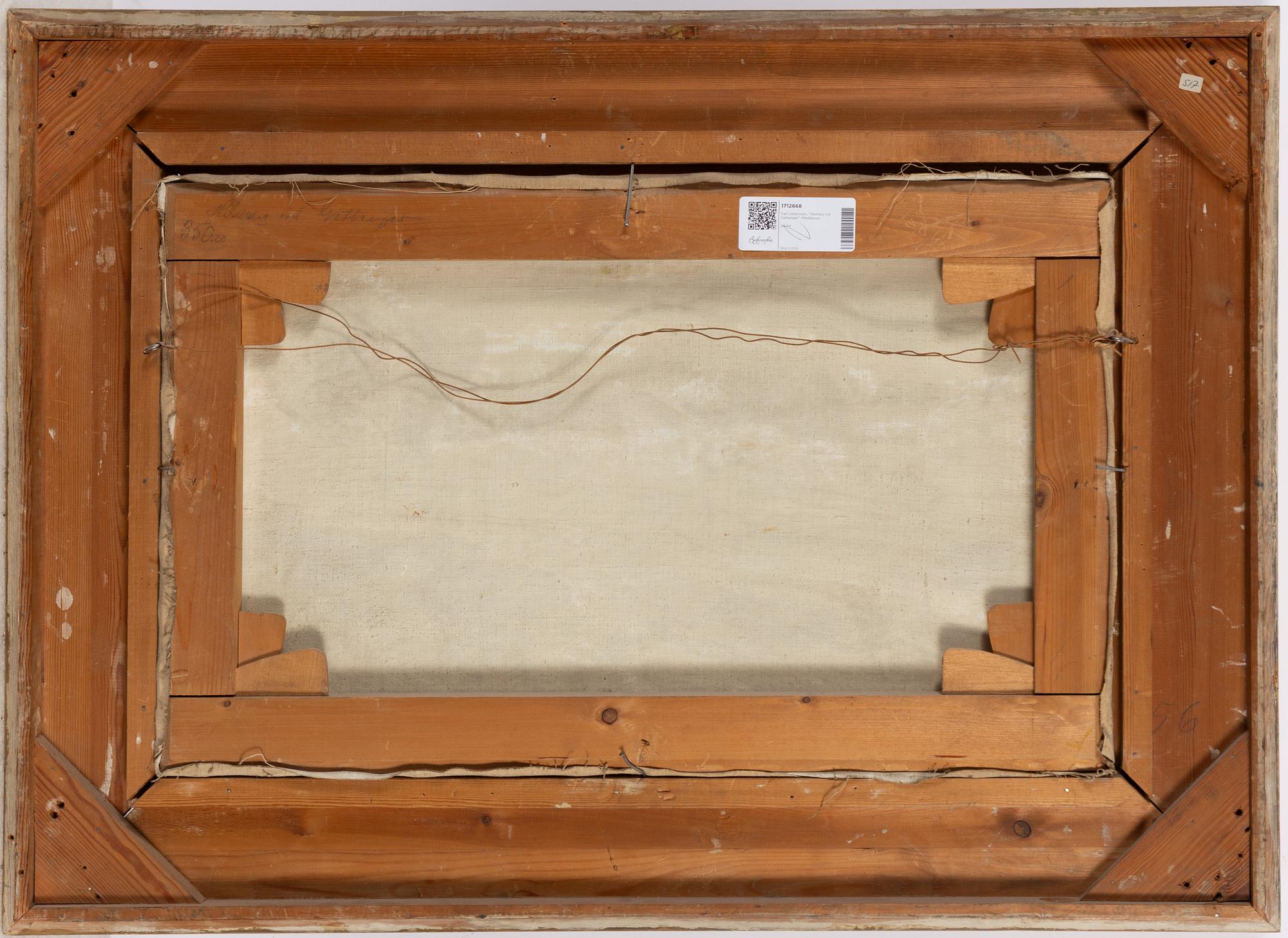 Carl Johansson, "Höstdag vid Getberget" (Medelpad).