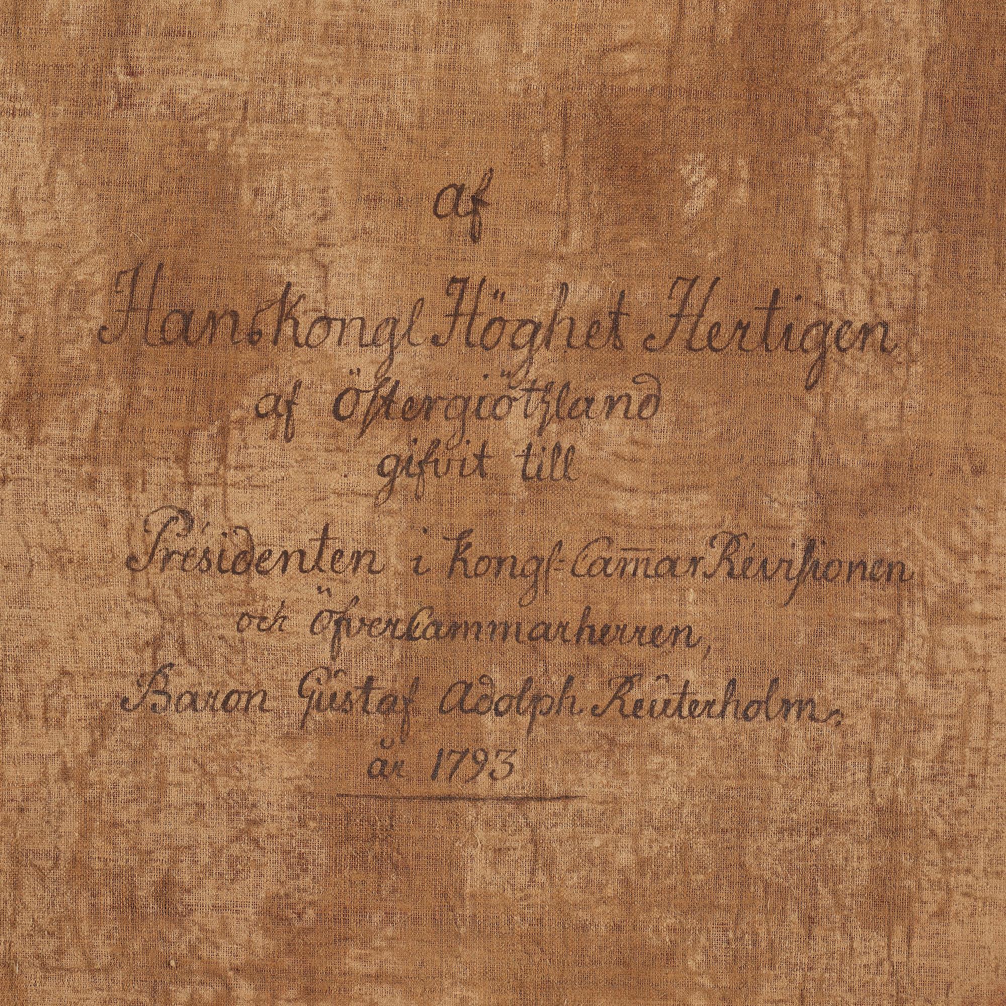 Jakob Björck, Prins Fredrik Adolf, Hertig av Östergötland (1750-1803).