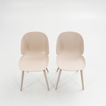 GamFratesi, chairs, 5 pcs, "Beetle Chair", Gubi, Denmark.