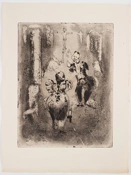 MARC CHAGALL, 71 st etsningar ur upplagan om 285 exemplar på Arches/MBM/J. Perrigot-papper, 1923-1948.