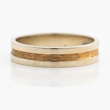 Lapponia, ring 18K gold and white gold, Finland 1977.