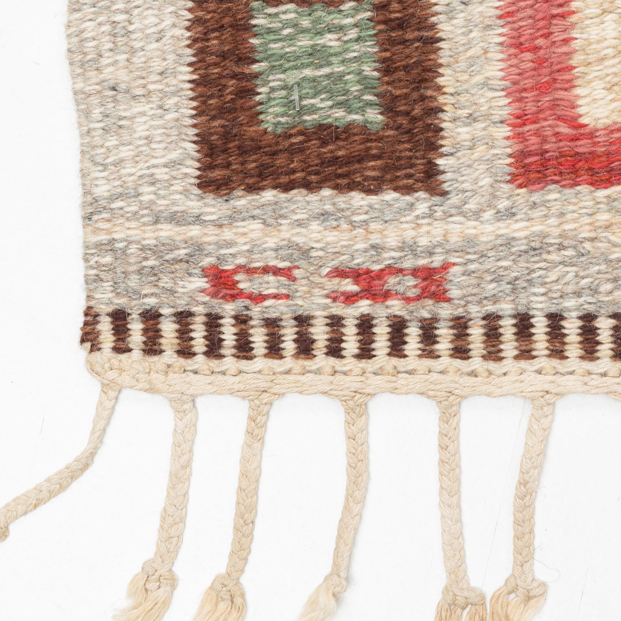 Carl Dangel, matta, rölakan, ca 370 x 233 cm, signerad C D.