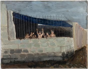 Bertram Schmiterlöw, oil on canvas, signed.