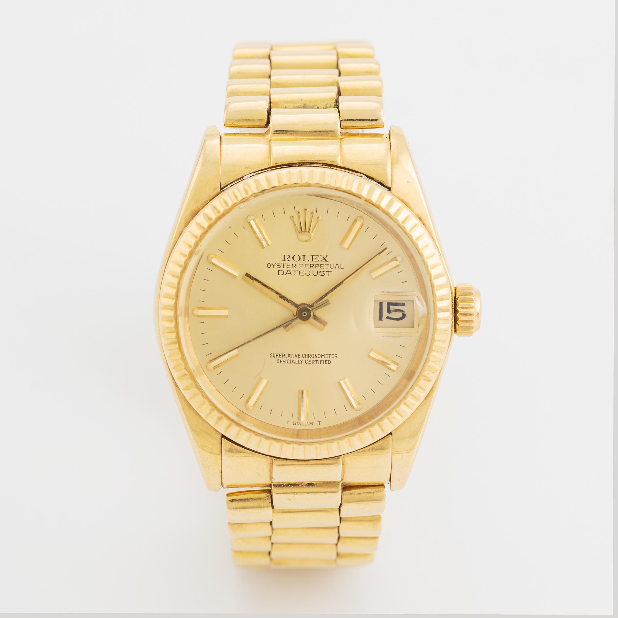 Rolex, Oyster Perpetual, Datejust, wristwatch, 31 mm.