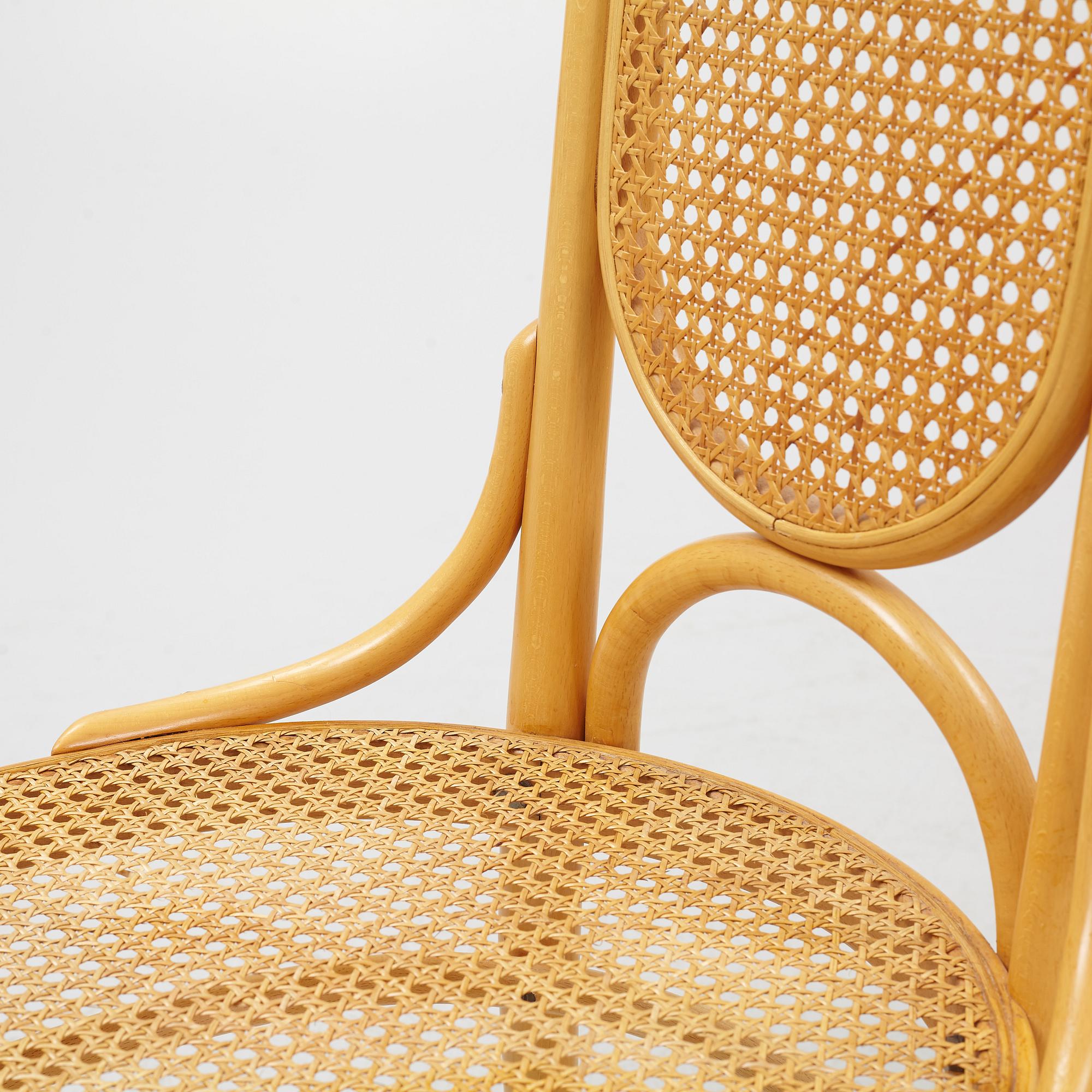 Thonet, 4 st stolar, samtida tillverkning.