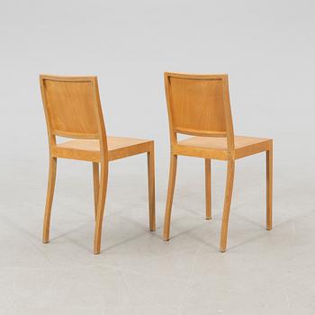 Jasper Morrison, a pair of "Plywood Chair" for Vitra 1988/89.