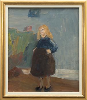 Evert Lundquist, "Min Ebba bärande våra tvillingar".
