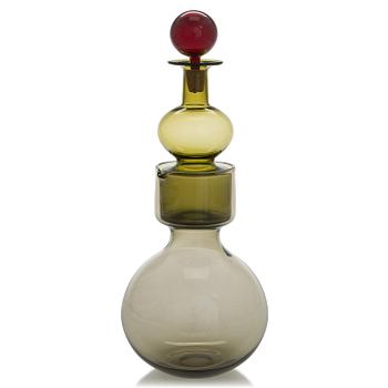 Kaj Franck, a decanter, KF 501  'The Bells of Kremlin', signed K. Franck, Nuutajärvi, Notsjö -59.