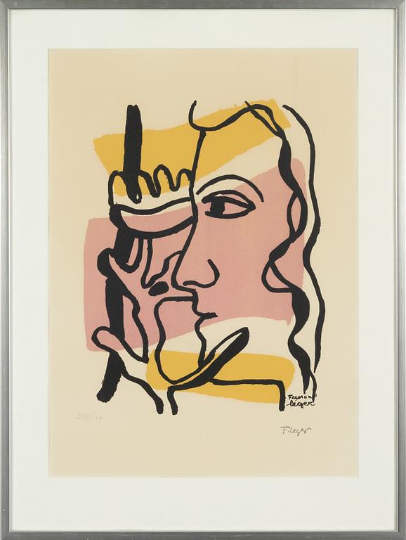 Fernand Léger, Fernand Léger, efter, "Profil près de l'arbre".