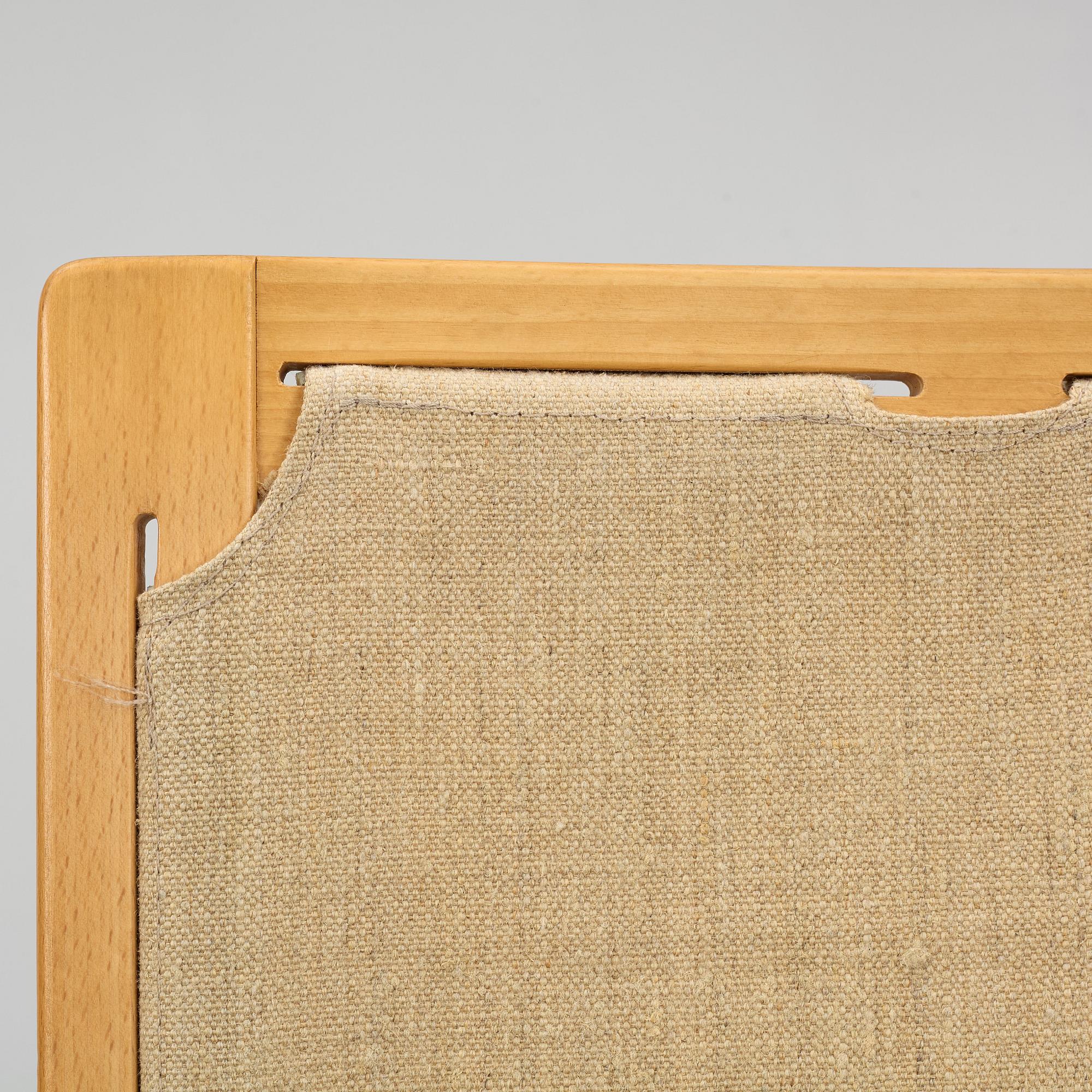 Bruno Mathsson, a pair of "Ingrid" armchairs, Dux, Sweden, second half of the 20th century.