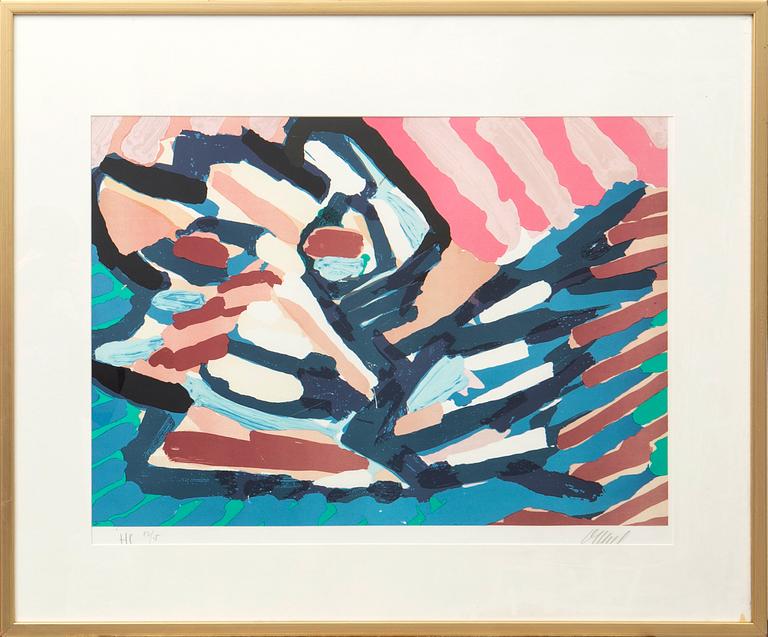 Karel Appel, "Sleepy bird".