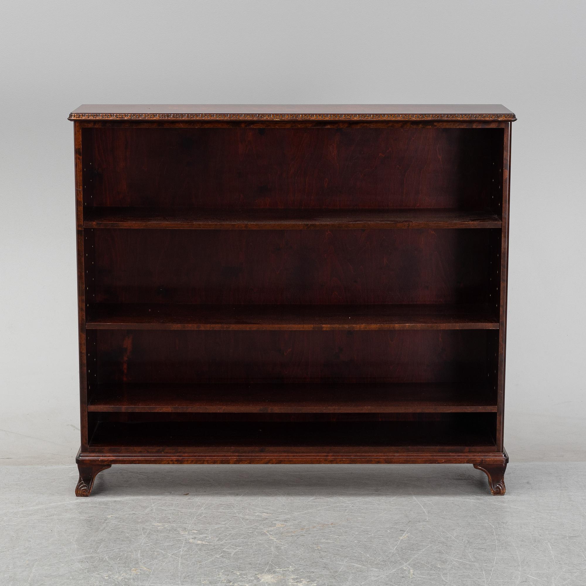 A birch bookcase, 1920's.