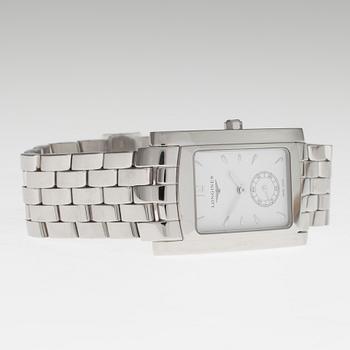 ARMBANDSUR, dam, stål "DolceVita" Longines. 2012. Originallåda, garantiekort, instruktioner.