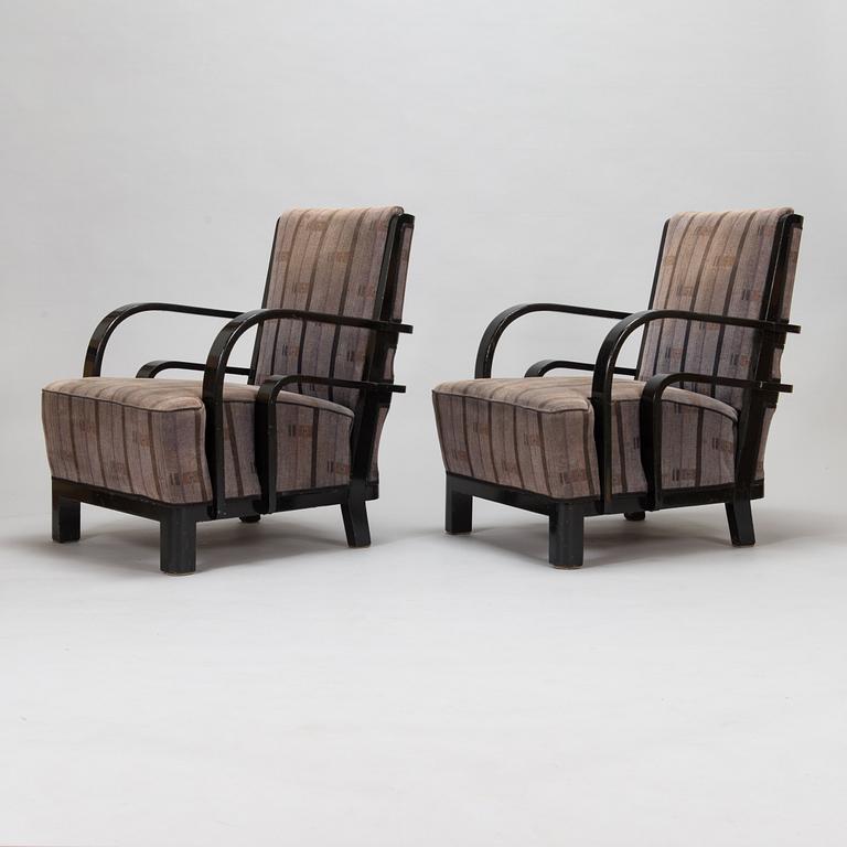 Eevert Toivonen, A pair of 1930's armchairs for Bore Westerlund.