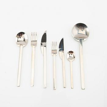 Hélène Backlund, cutlery, 72 pcs "Stockholm" for Boda Nova, 1980s/90s.