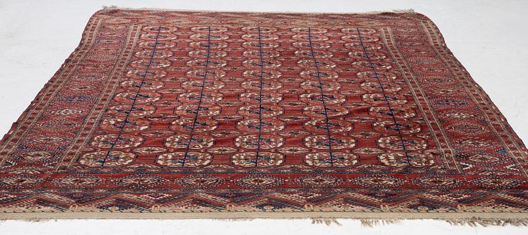 Carpet, Tekke, antique, approx. 285 x 220 cm.