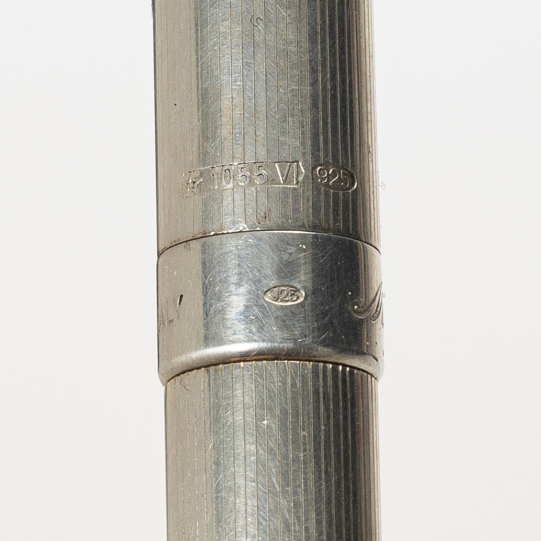 Montegrappa, kulspetspenna, sterlingsilver, Italien.