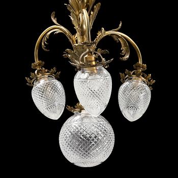 Ceiling lamp, late 20th century.