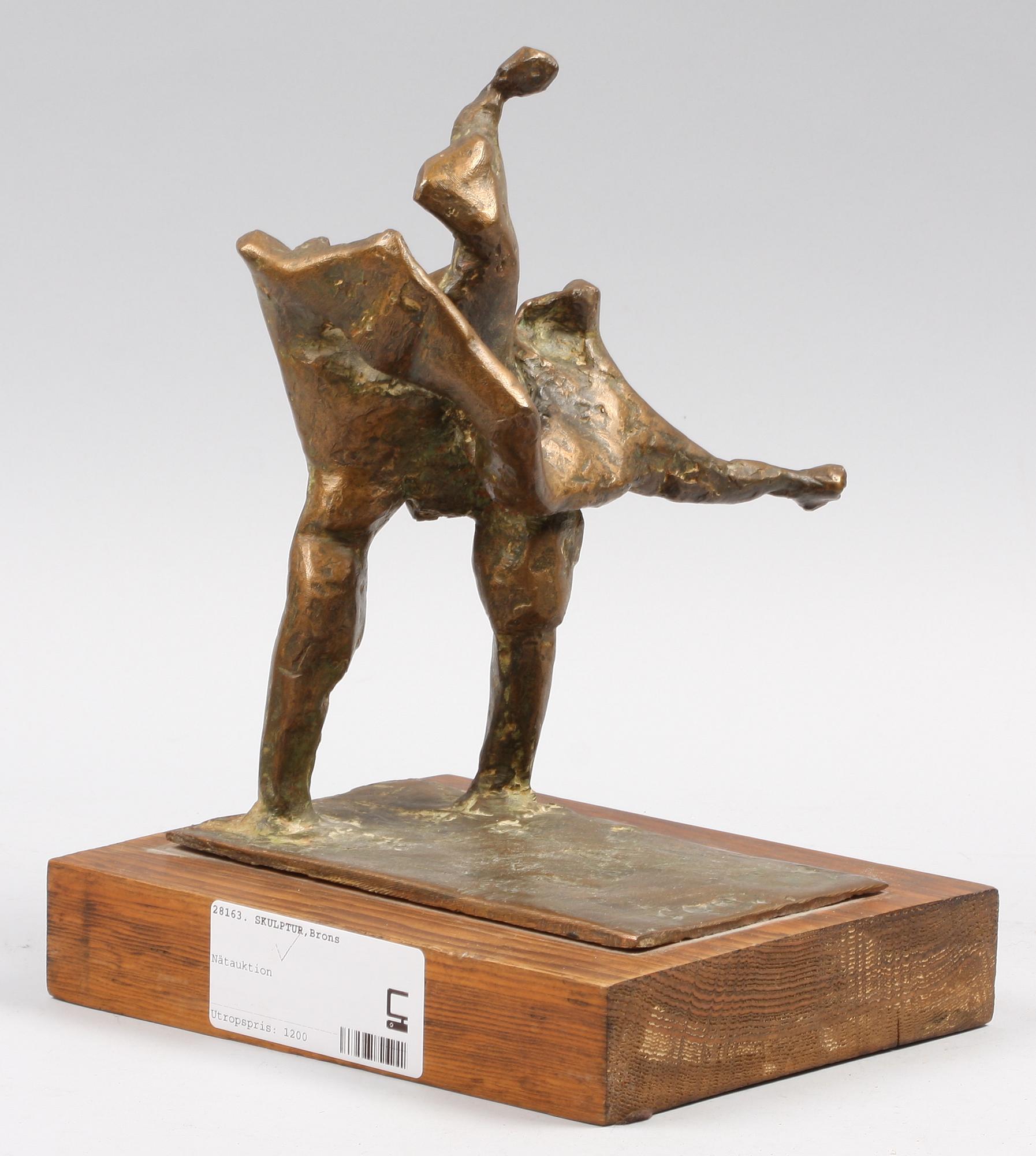 SKULPTUR. Brons.