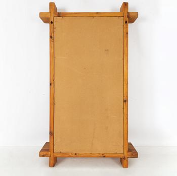 A pine mirror, 1970's.