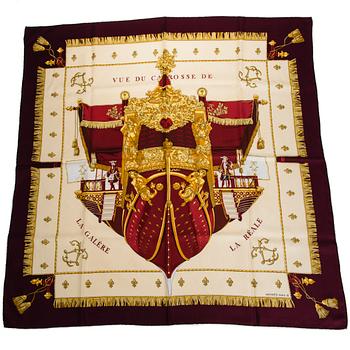 SCARF, "Vue du Carrosse de la Galère la Réale", Hermès.