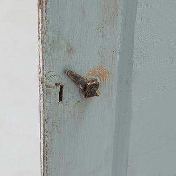 A painted cabinet, circa 1900.