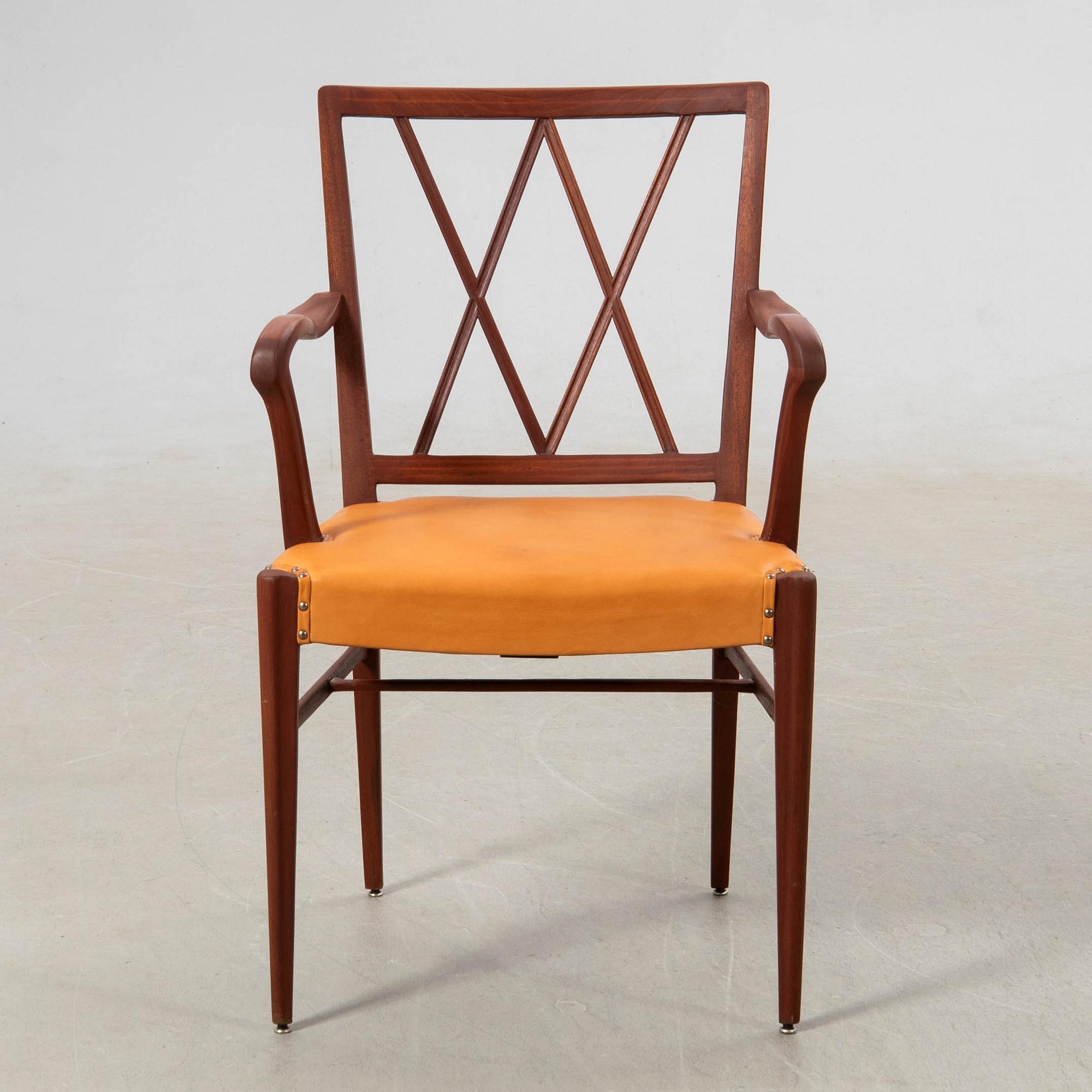 Armchair "Lawrence" Nordiska Kompaniet (NK) 1940s.