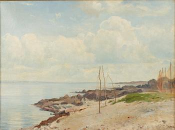 Gustaf Rydberg, Beach in Arild.