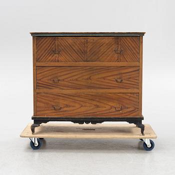 A late 19th century chest of drawers.