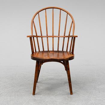 UNO ÅHRÉN, a beech chair from Gemla, 1930's.