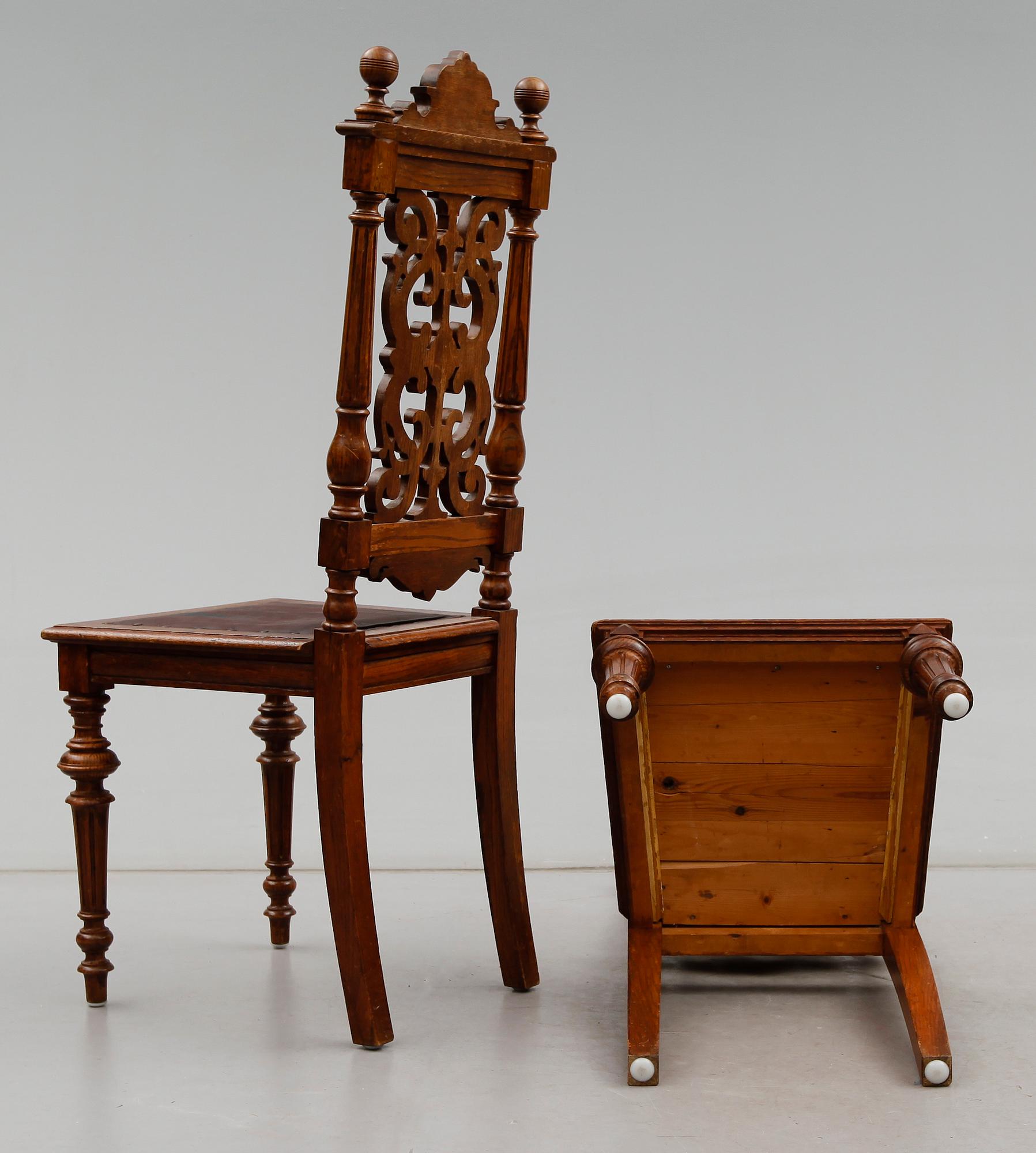 STOLAR, 4 st, 1800-talets slut.