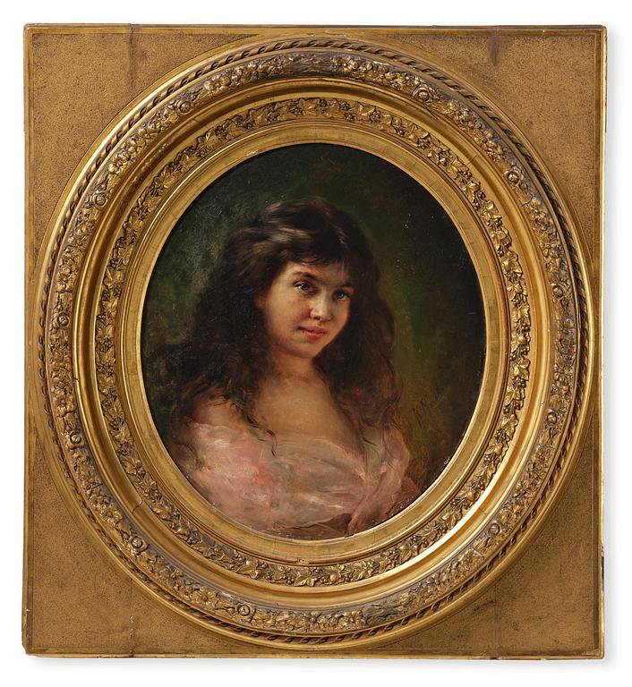 Konstantin Egorovich Makovsky, Young girl.