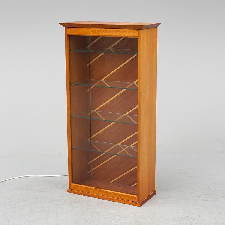 A mahogany wall cabinet, second half of the 20th Century.