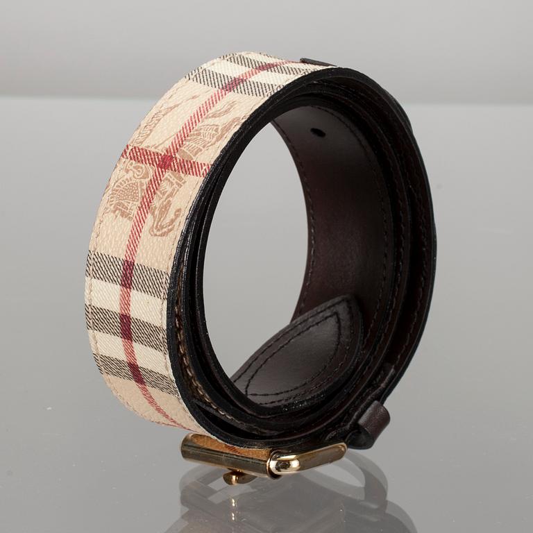 BÄLTE, Burberry.