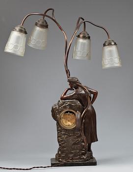 BORDSUR/BORDSLAMPA, Lenzkirch, 1900-talets början.