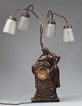 BORDSUR/BORDSLAMPA, Lenzkirch, 1900-talets början.