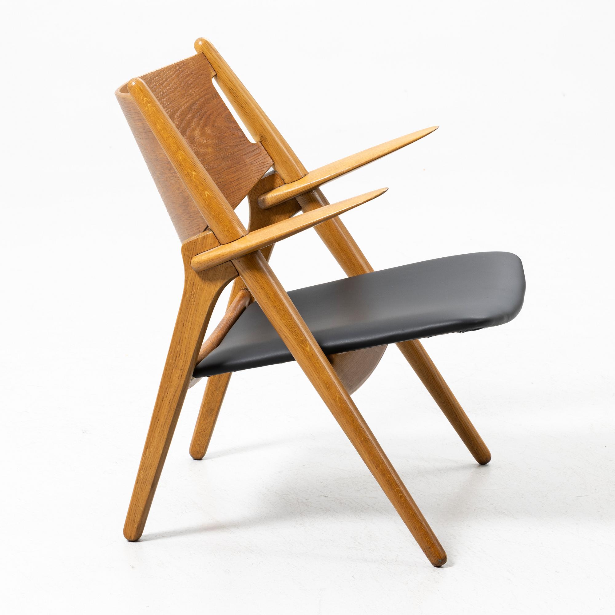 Hans J. Wegner, Armchair, “CH-28”, Carl Hansen & Søn, Denmark, second half of the 20th century.