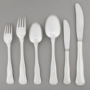 BESTICK, 56 delar, silver, Cohr, Danmark, 1900-tal.