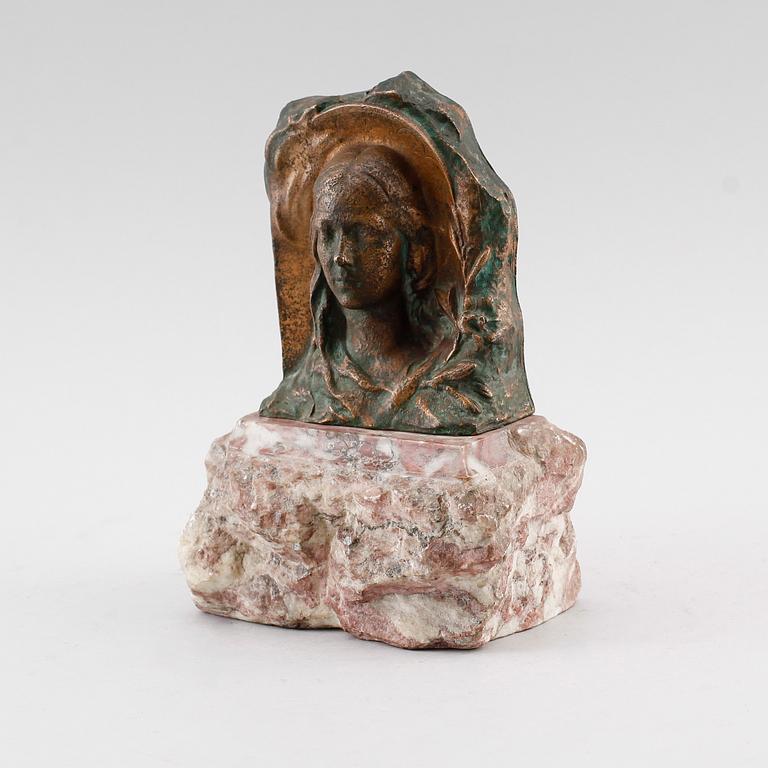 SKULPTUR, brons, 1900-talets första hälft.