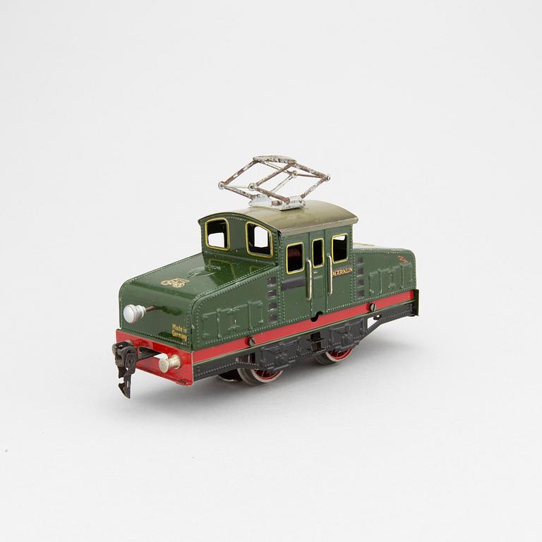 MÄRKLIN, 4 delar, bland annat O-skalan, 1930-tal.