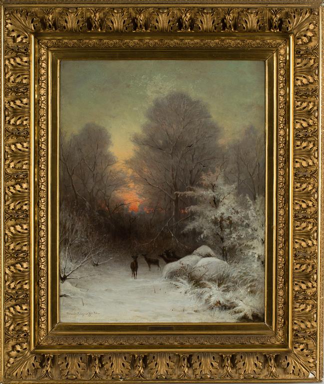 HENDRIK ALBERTUS KLEIJN, Olja på duk, signerad och daterad -86.